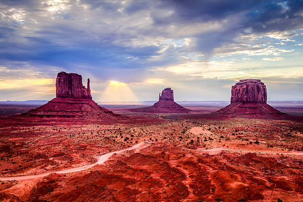 istock Monument Valley Landscape at Sunset, USA Landmark 495508759