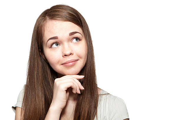 istock Portrait of thoughtful young female 495509021