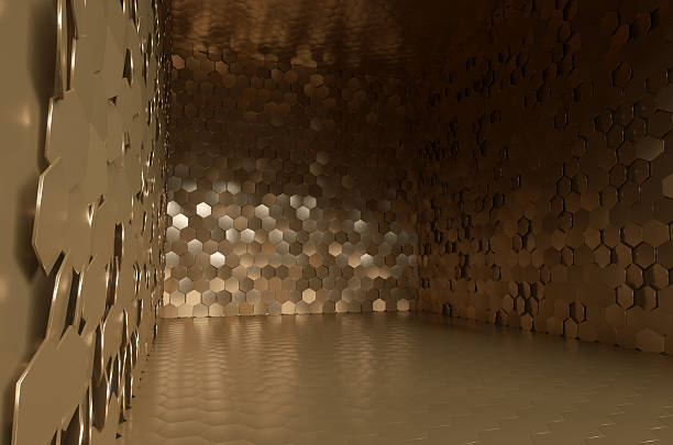 istock Great vault full of golden plates 495509671