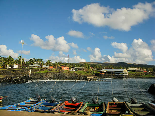 istock fishing cove in Easter Island 495510075