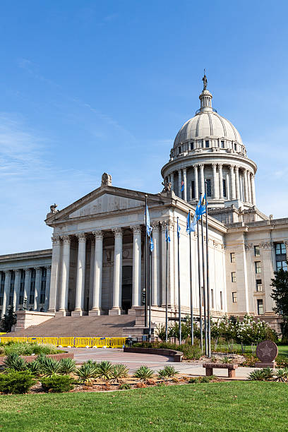 Oklahoma State Capitol Building, Oklahoma City stock photo