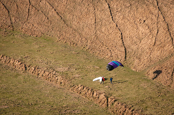 istock Speed flying at Uffington White Horse 495514513