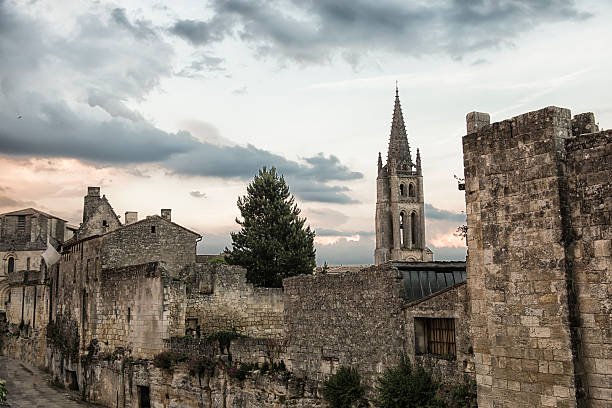 The toen of Saint Emilion, famous for winemaking, France.
