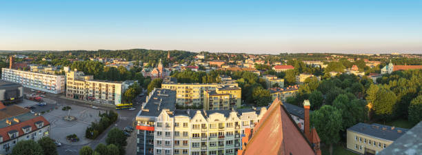 istock Panorama of Slupsk in summer 495537352