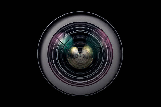 istock Camera Lens close up glass isolated 495539172