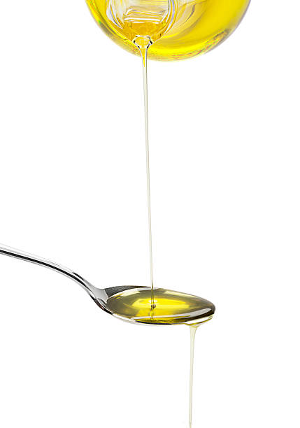 istock Pouring Olive Oil on Spoon 495541246