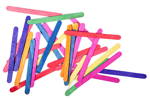 istock color wood ice-cream stick art and abstract background 495541624