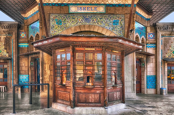 istock Ticket Office of Haydarpasa Pier 495541827