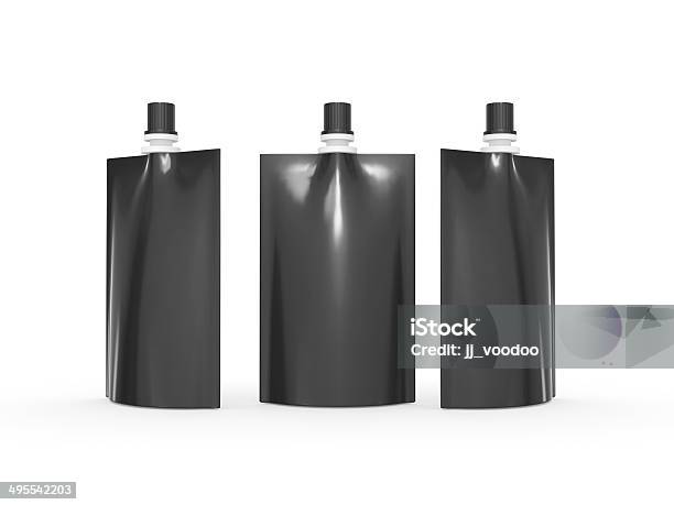 ブラックのジュースバッグに梱包キャップクリッピングパス - スタンディングパウチのストックフォトや画像を多数ご用意 - スタンディングパウチ, ゼリー, ジュース