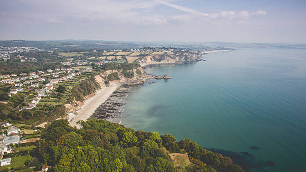 istock Aerial photo of St Austell, Cornwall 495557162