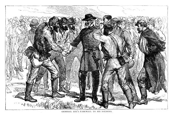 istock General Robert Edmund Lee's farewell to his soldiers 495560166