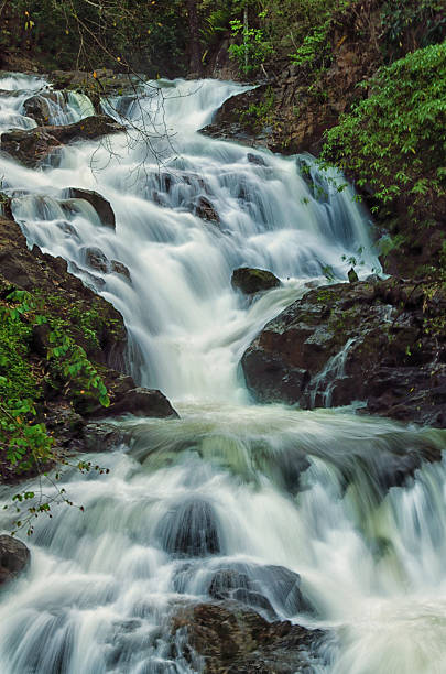 Kumuli Waterfall stock photo