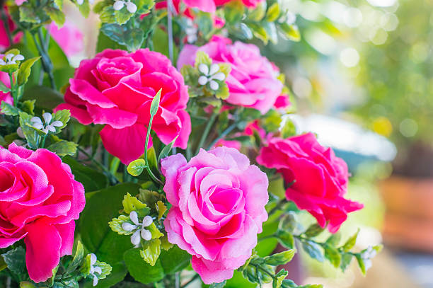istock close-up pink and red Bouquet rose 495566019