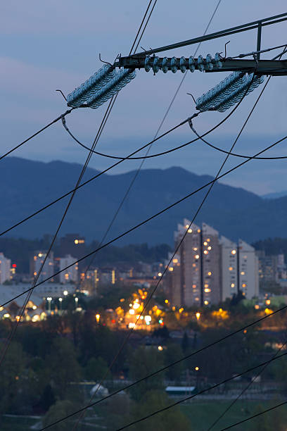 istock High power electricty grid powering the city 495566785