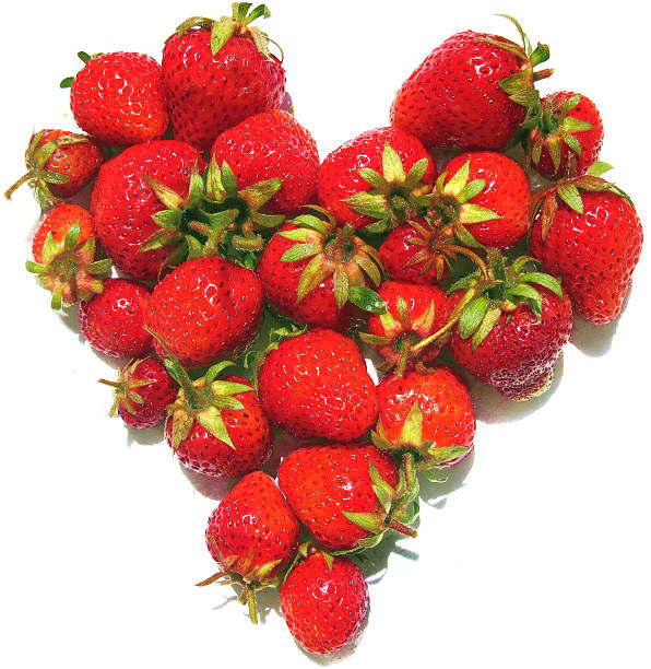 istock heart of strawberries 495567897
