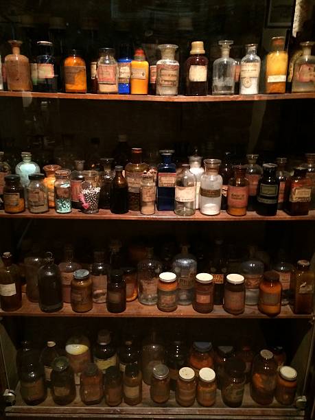 istock Vintage Pharmacy Medicines 495568349