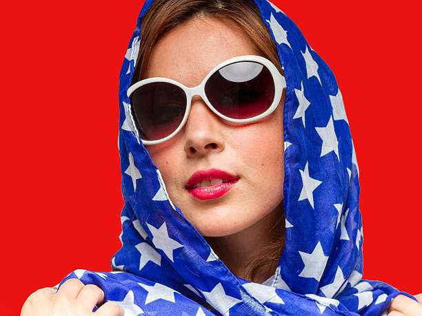 Female in American Colors