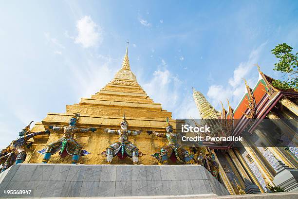 El Templo Wat Phra Kaew Foto de stock y más banco de imágenes de Arquitectura - Arquitectura, Asia, Autoridad