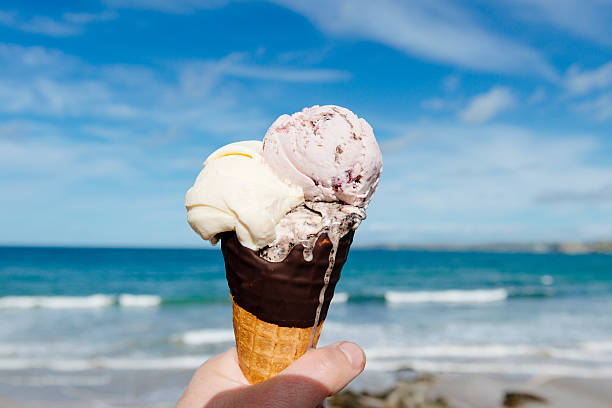 istock Ice cream at Newquay 495575744