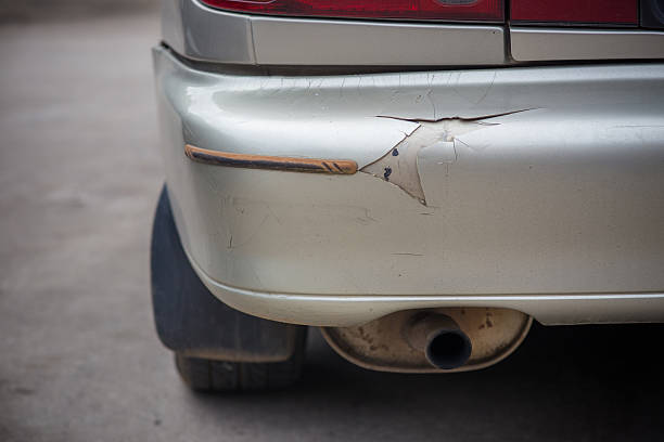 istock Car crash, be hollow on the body car, 495577448