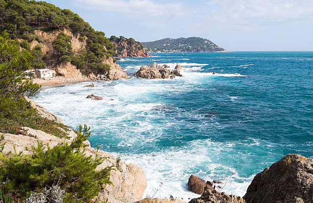 Mediterranean Coast stock photo