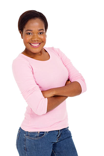 istock african american girl with arms folded 495580668