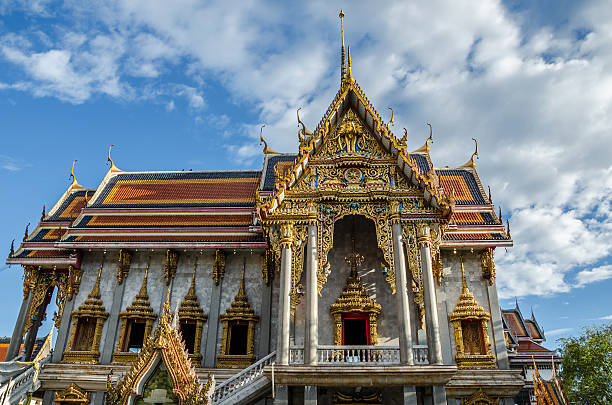 Temple in Bangkok Thailand stock photo