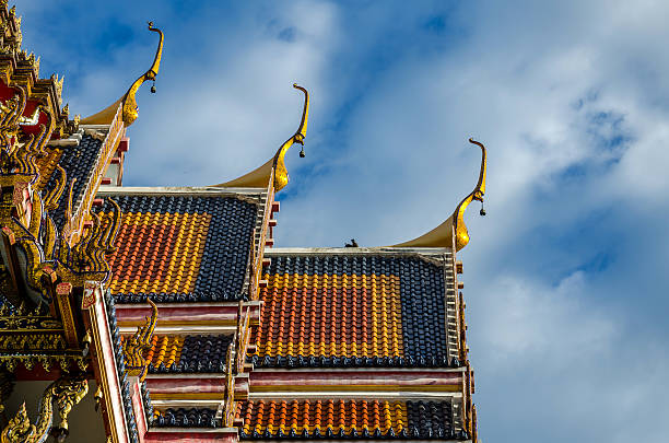 Temple in Bangkok Thailand stock photo