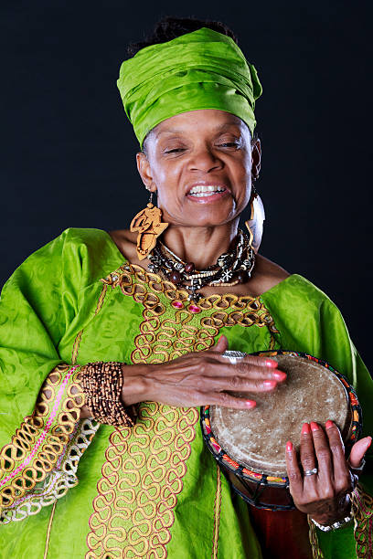 istock African American Story Teller With Drum 495588019