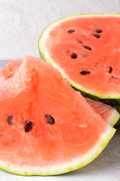 istock Slices of watermelon on the table 495589160