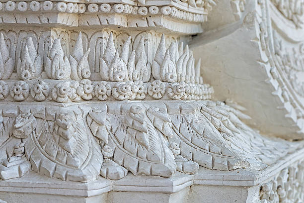 istock Thailand traditional style carved plaster 495590765