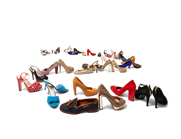 istock Huge selection of shoes 495590945