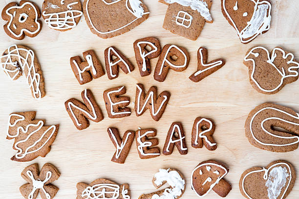 istock Christmas cookies. Happy New Year 495591472