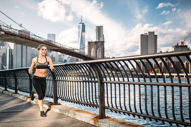 istock New York City Running Woman 495593828