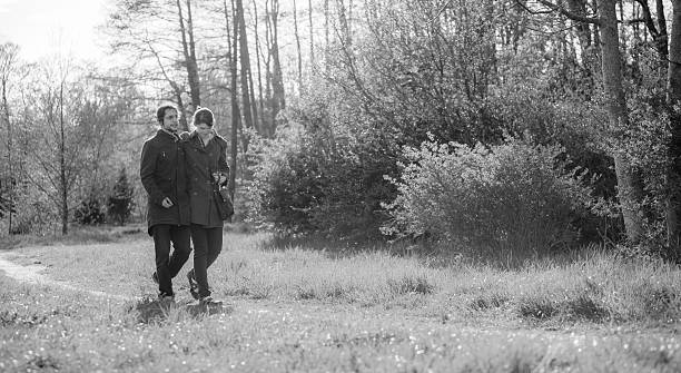 istock Young hipsters, couple in love, in the park 495595764
