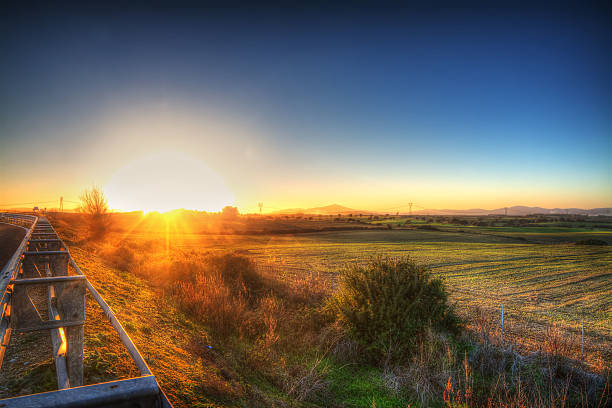 istock clear sky over the countryside 495599736