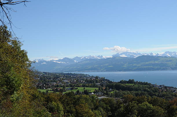 istock Lake Zurich with Mountains 495602891
