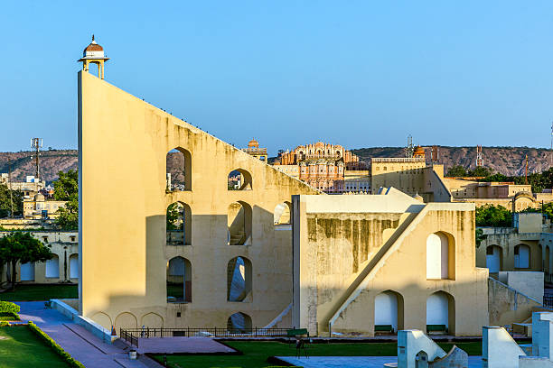 istock Astronomical instrument at Jantar Mantar observatory 495605667