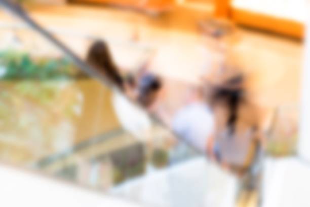 istock Background blured supermarket. Empty space for you design 495606054