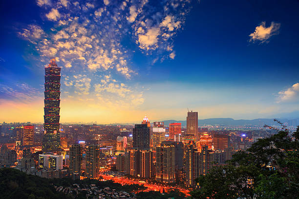 istock Nantou sunrise, Jinlongshan, Taiwan 495606217