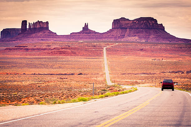 istock Driving to Monument Valley, USA Landmark 495606607