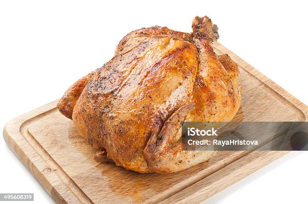 Roasted Chicken Stock Photo - Download Image Now - Brown, Close-up, Cooked