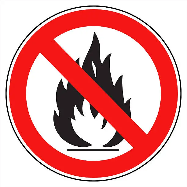 No fire sign