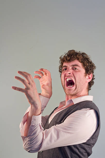 istock Man Acting Like Animal 495614124