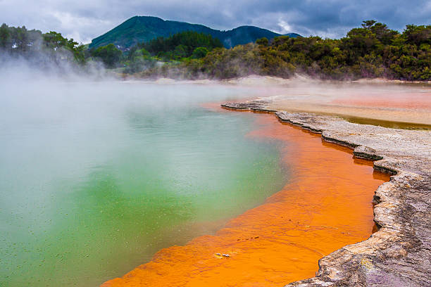 Champagne Pool in New Zealand