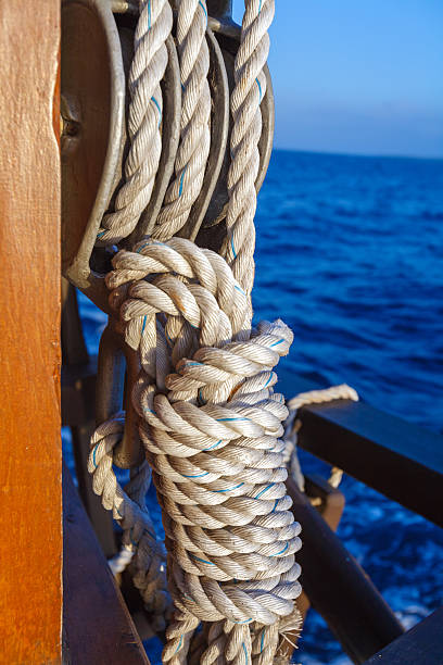 istock Boat Rope with Knot 495623370
