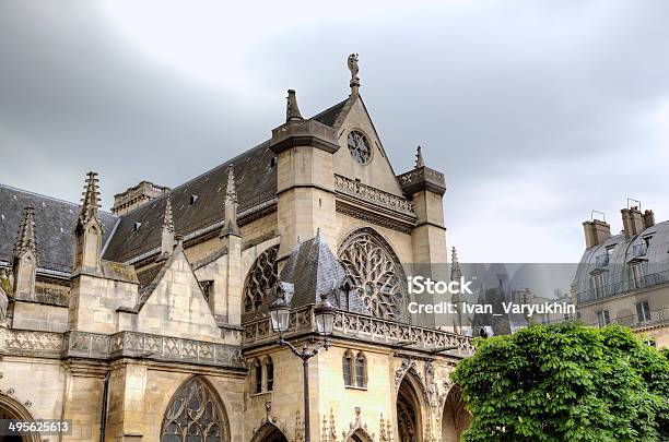 Saint Germain Lauxerrois Church Near Louvre Museum Paris France Stock Photo - Download Image Now