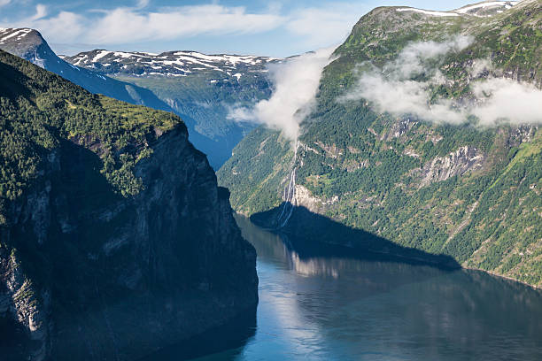 istock Geiranger fjord panoramic view,Norway 495625963