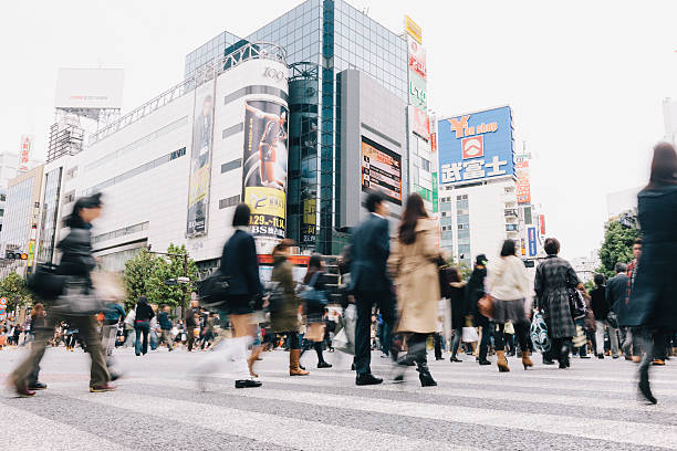 istock Commuters Zebra Crossing Shibuya Tokyo 495626393