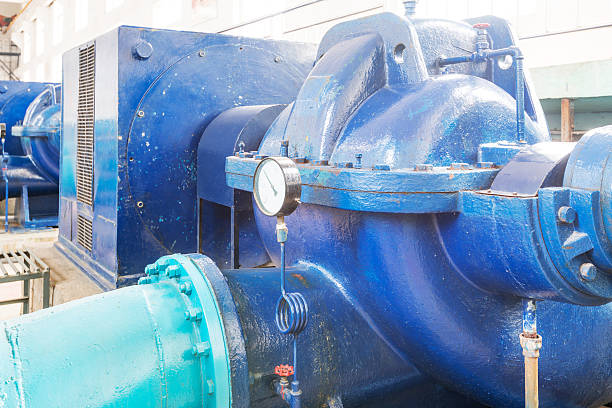 istock Modern urban wastewater treatment plant. 495628532